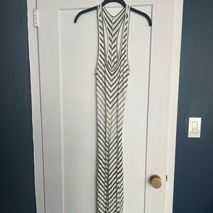 Beyond Yoga Chevron Ombre Racerback Maxi Dress- Sz XS